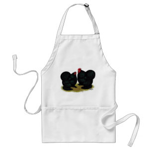 Tablier Cochins Black Bantam Paire