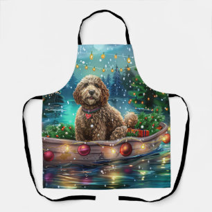 Tablier Cockapoo Christmas Festive Voyage