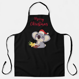 Tablier Cocktail australien de Noël mignonne Koala