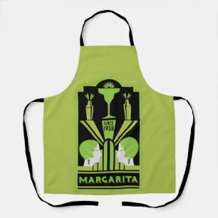 Tablier Cocktail Margarita Art Déco