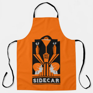 Tablier Cocktail Sidecar Art Déco