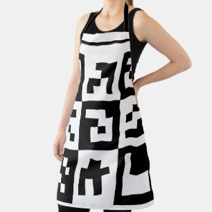 Tablier code qr