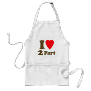Tablier Coeur 2 Passez le gaz Silent Deadly Love