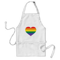 Coeur arc-en-ciel