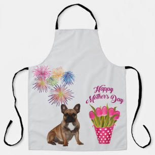 Tablier Coeur de Bouledogue Français French Bulldog