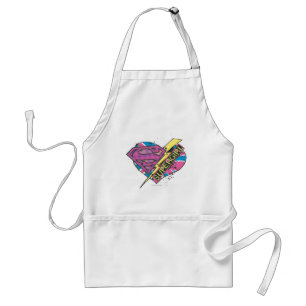 Tablier Coeur et boulon de Supergirl