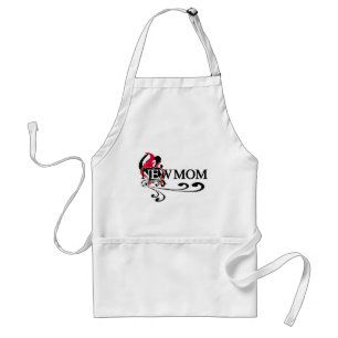 Tablier Coeur gothique Nouveau maman Tshirts et cadeaux