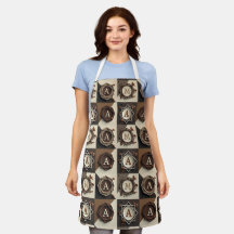 Coffee lovers aprons
