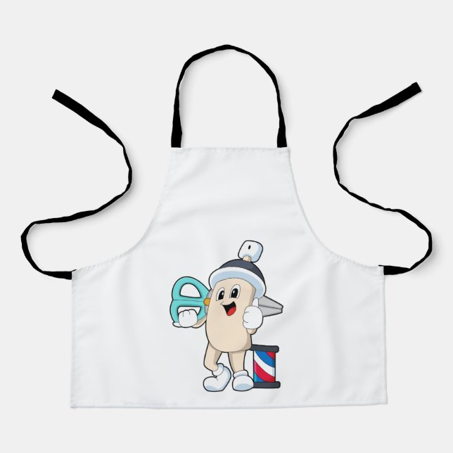 Tablier Coiffeur avec ciseaux (Recto)