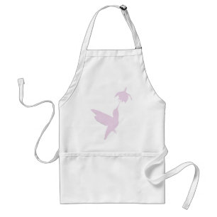 Tablier Colibri En Silhouette