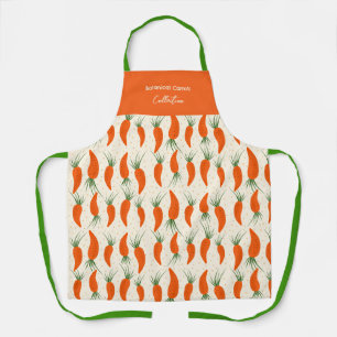 Tablier Collection de carottes botaniques