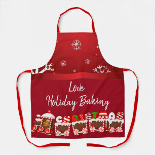 Tablier Collection de Noël Suzanne Elizabeth - Apron