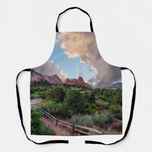 Tablier Colorado Coucher le soleil géant Apron