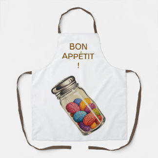 Tablier Colorful Cerveau Condiments Apron (Sangles colorée