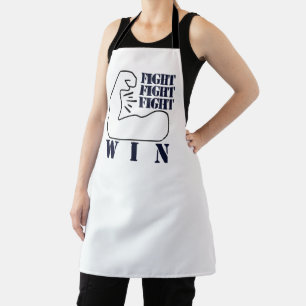 Tablier Combattre, combattre, combattre, gagner