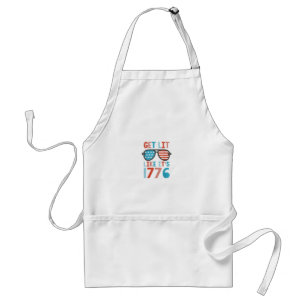 Tablier Comme c'est 1776 Funny 4 juillet Party 4 juillet T