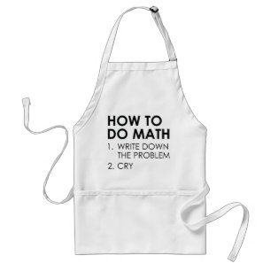 Tablier Comment faire maths