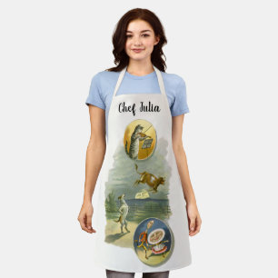 Tablier Comptine vintage de Mère l'Oie Hey Diddle