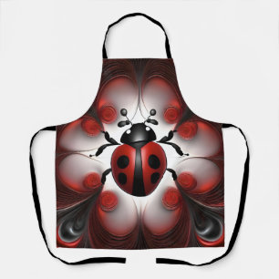 Tablier Conception artistique abstraite de coccinelle