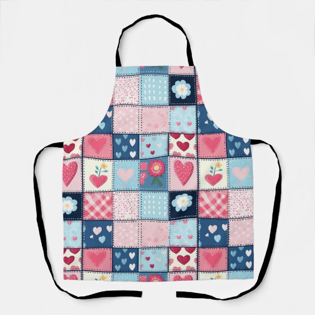 Tablier Conception Charming Cute Patchwork (Recto)
