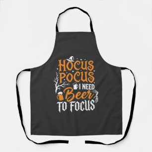 Tablier Conception de bière Hocus Pocus Halloween_1