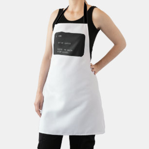 Tablier Conception de café maman drôle hors service