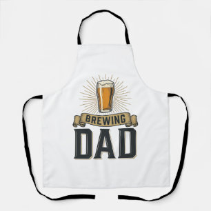 Tablier Conception de chemise de gravure vintage de bière 