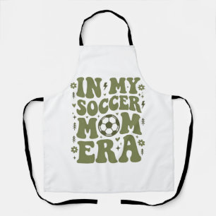 Tablier Conception de chemise de maman de football à l'ère