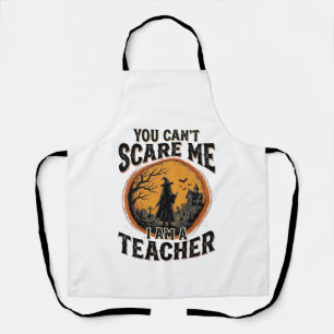 Tablier Conception de chemise d'école effrayante de profes