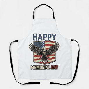 Tablier Conception de chemise patriotique de la fête des a