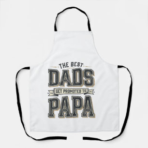 Tablier Conception de chemise Vintage Best Dads promus Pap