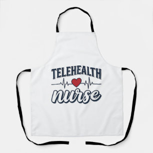 Tablier Conception de chemise vintage infirmière de télé-s