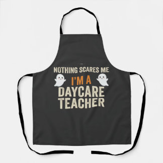Tablier Conception de fantôme Halloween pour enseignant en
