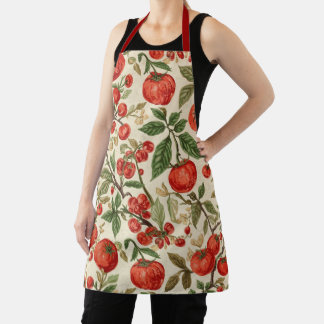 Tablier Conception de jardin de tomates vintage