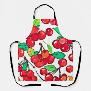 Tablier Conception de motif cerise