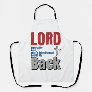 Tablier Conception de t-shirt de foi chrétienne Lord Prote