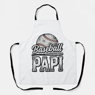 Tablier Conception de T-shirt de papa de baseball vintage