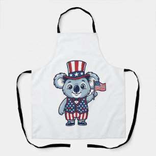 Tablier Conception de t-shirt vintage vecteur koala patrio