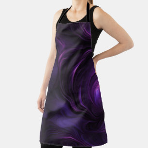 Tablier Conception de torsion violette foncée