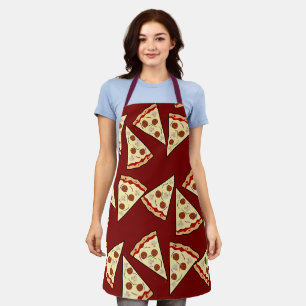 Tablier Conception des tranches de pizza
