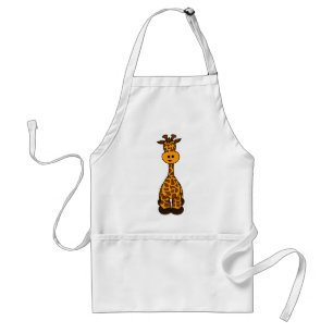 Tablier Conception mignonne de girafe