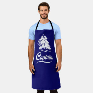 Tablier Conception nautique d'ancre de voilier capitaine