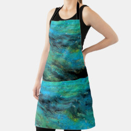 Tablier Conception Turquoise
