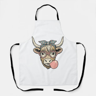 Tablier Conception vectorielle vintage de bubble gum de va