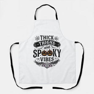 Tablier Conceptions de chemise Halloween Thick Thighs Spoo