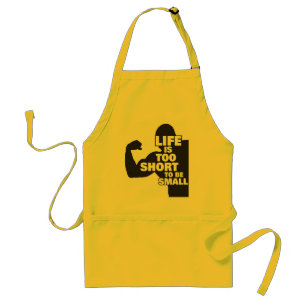 Tablier Construction Physique - La Vie Est Trop Courte Pou