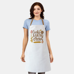 Tablier Cookie Baking Crew Ustensiles de Noël