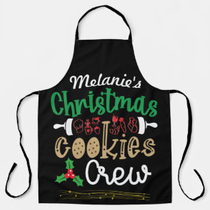 Tablier Cookie de Noël personnalisé Tout-en-un Imprimer Ta