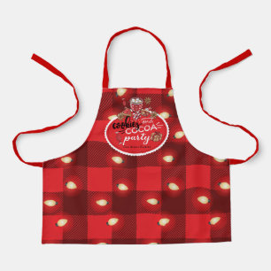 Tablier Cookies personnalisés et fête de Noël au cacao