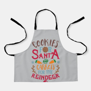 Tablier Cookies Pour Père Noël Christmas Word Art